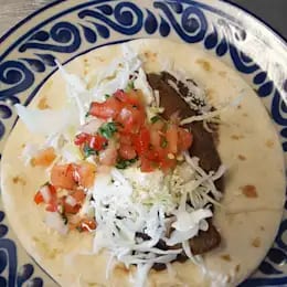 Aguacate Con Queso Taco.